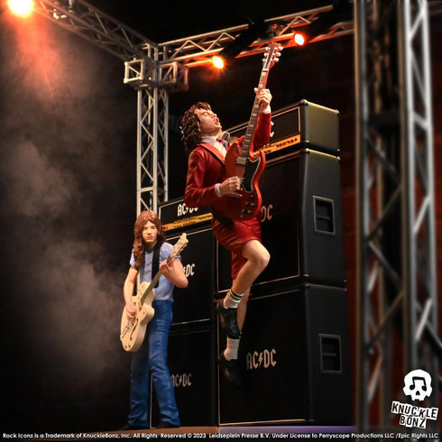 Knucklebonz AC/DC Rock Iconz Angus Young III Statue
